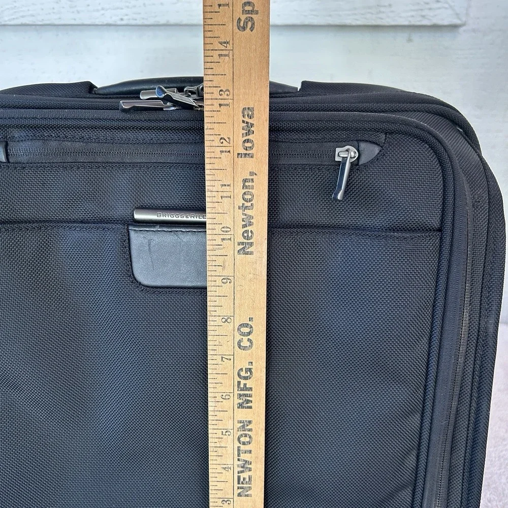 Briggs & Riley Compact Rolling Bag Kr305-4 Carry On Luggage Briefcase 14